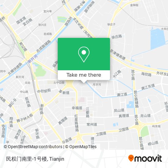 民权门南里-1号楼 map