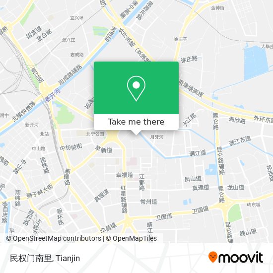 民权门南里 map