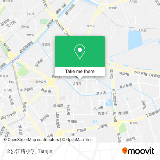 金沙江路小学 map