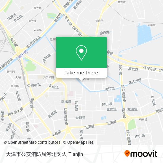 天津市公安消防局河北支队 map