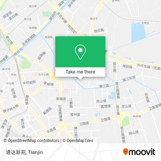 通达新苑 map