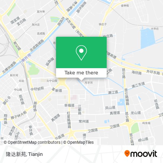 隆达新苑 map