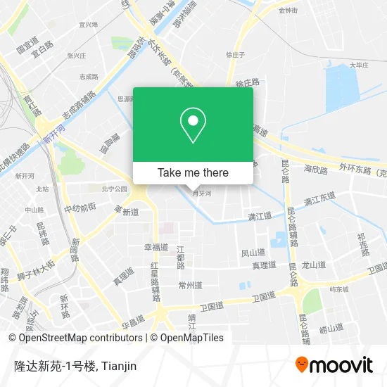 隆达新苑-1号楼 map