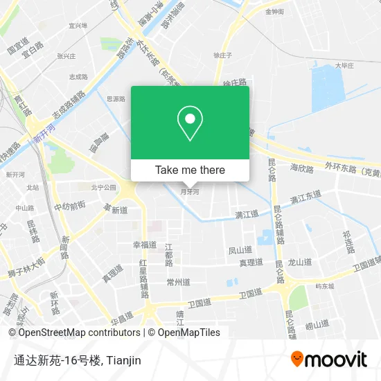 通达新苑-16号楼 map