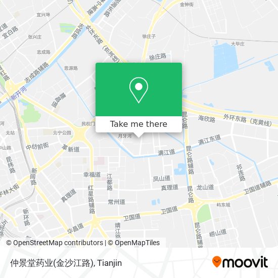 仲景堂药业(金沙江路) map