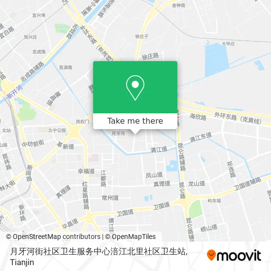 月牙河街社区卫生服务中心涪江北里社区卫生站 map