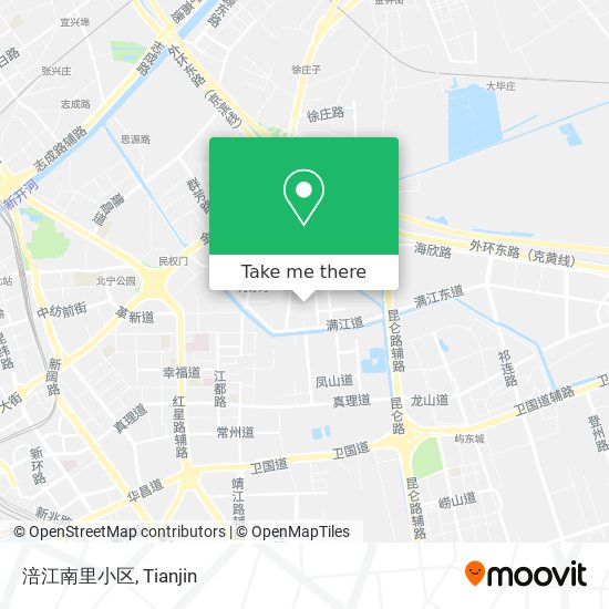 涪江南里小区 map