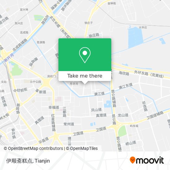 伊顺斋糕点 map