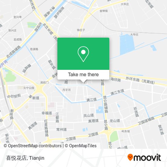 喜悦花店 map