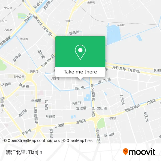 满江北里 map