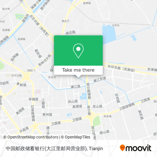 中国邮政储蓄银行(大江里邮局营业部) map