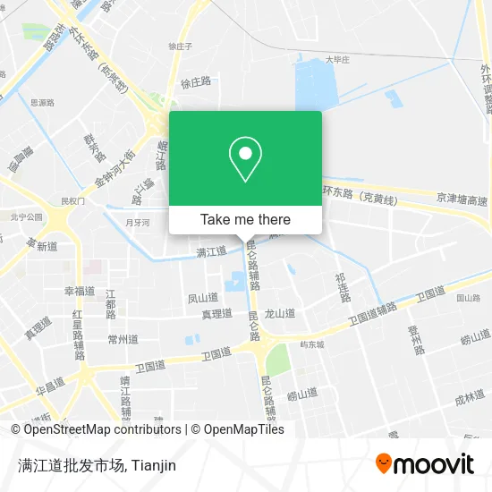 满江道批发市场 map