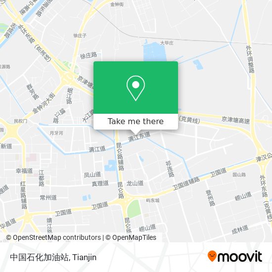 中国石化加油站 map