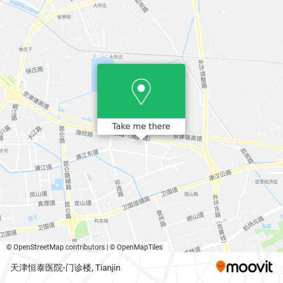天津恒泰医院-门诊楼 map
