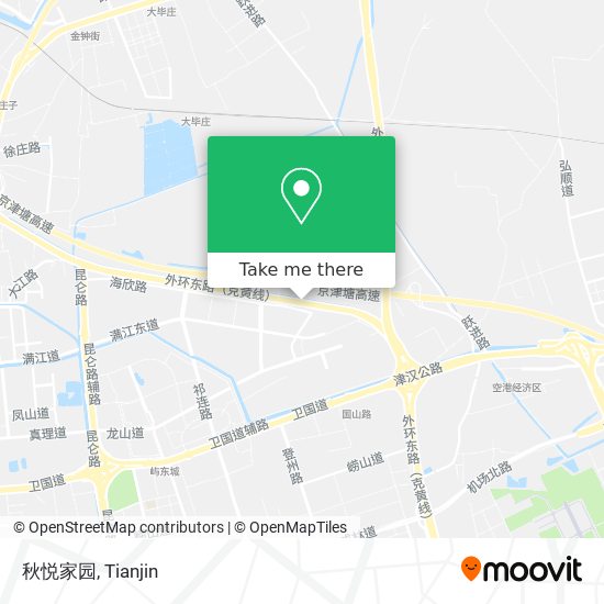 秋悦家园 map