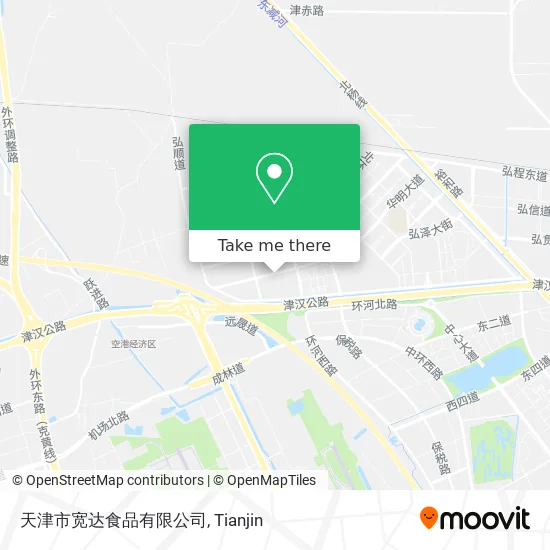 天津市宽达食品有限公司 map