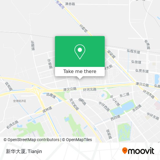 新华大厦 map