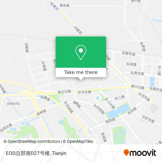 EOD总部港D27号楼 map