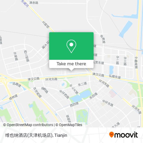 维也纳酒店(天津机场店) map