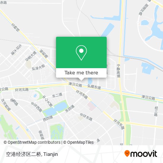 空港经济区二桥 map