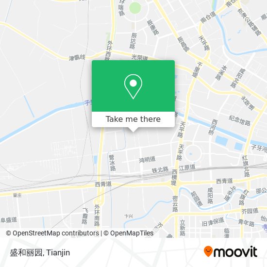 盛和丽园 map