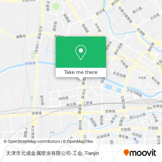 天津市元成金属喷涂有限公司-工会 map