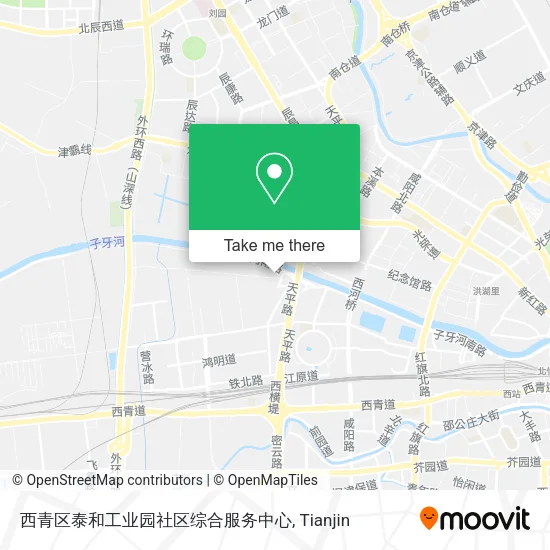 西青区泰和工业园社区综合服务中心 map