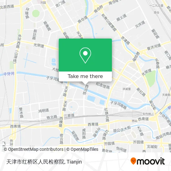 天津市红桥区人民检察院 map