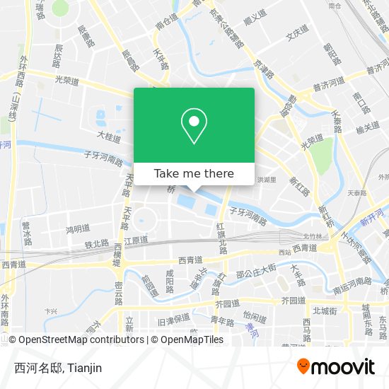 西河名邸 map