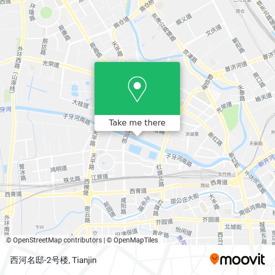 西河名邸-2号楼 map