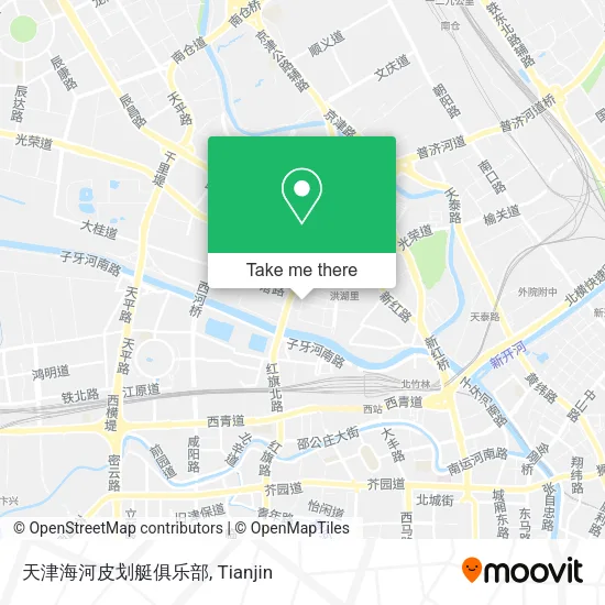 天津海河皮划艇俱乐部 map