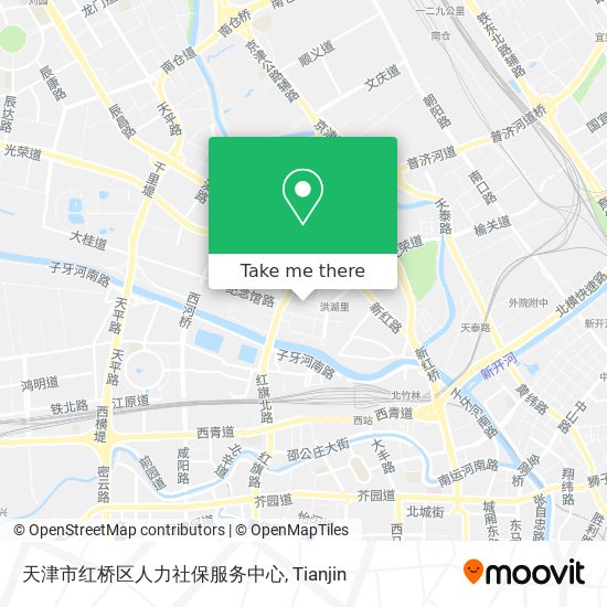 天津市红桥区人力社保服务中心 map
