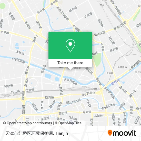 天津市红桥区环境保护局 map