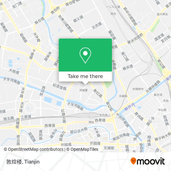 敦煌楼 map