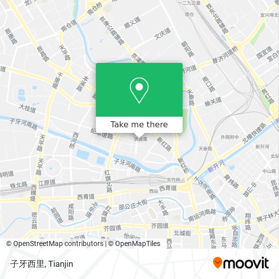 子牙西里 map