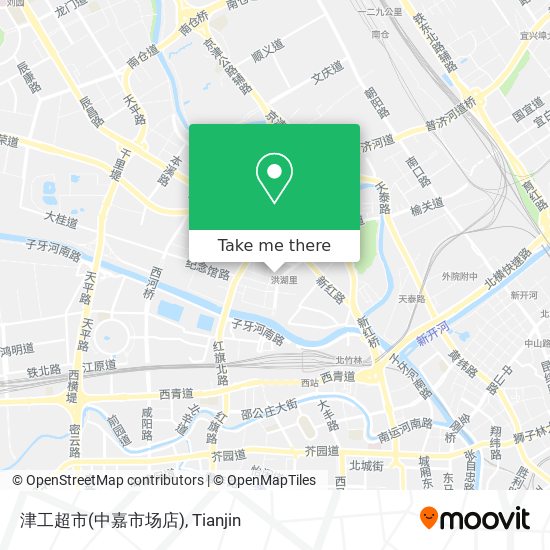 津工超市(中嘉市场店) map