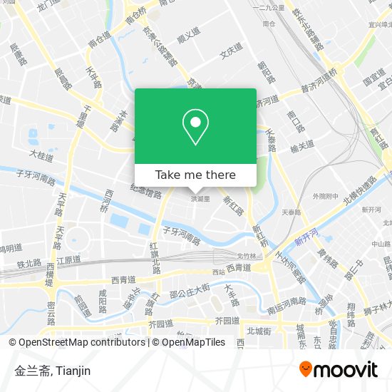 金兰斋 map