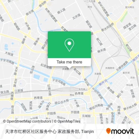 天津市红桥区社区服务中心 家政服务部 map