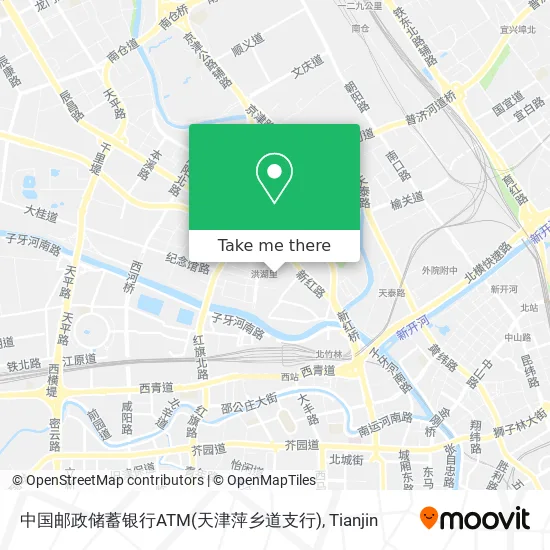 中国邮政储蓄银行ATM(天津萍乡道支行) map