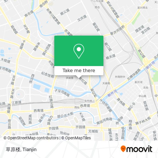 草原楼 map