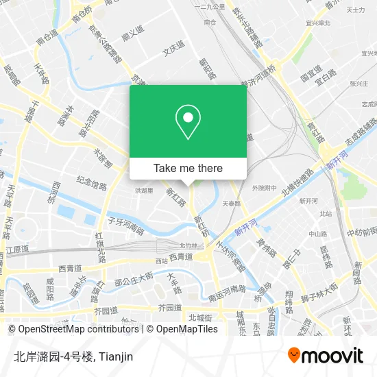 北岸潞园-4号楼 map