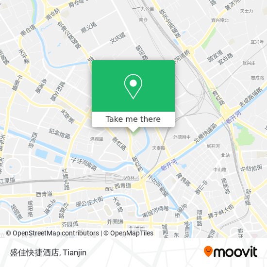 盛佳快捷酒店 map