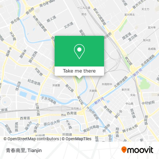 青春南里 map