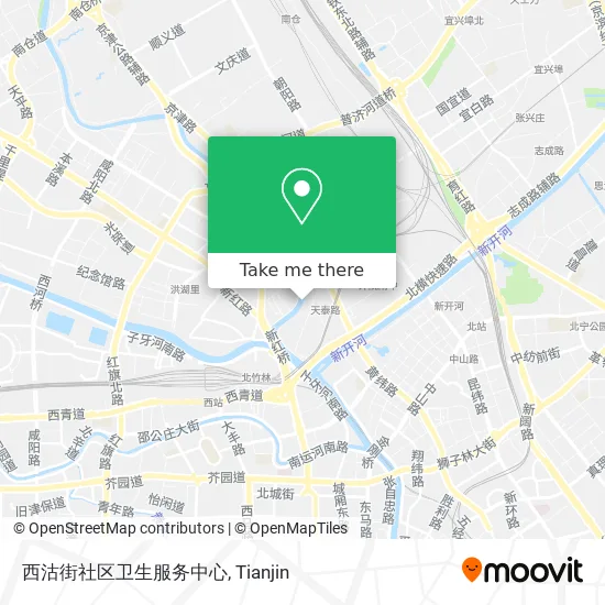 西沽街社区卫生服务中心 map