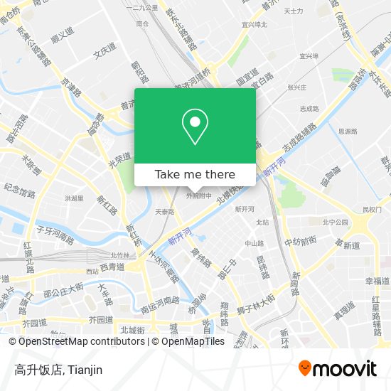 高升饭店 map