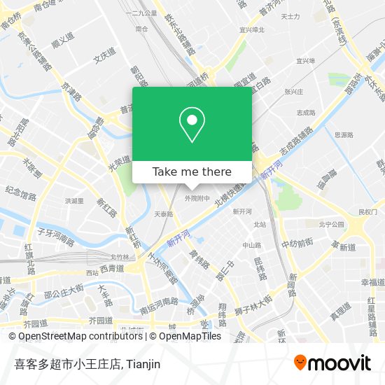 喜客多超市小王庄店 map
