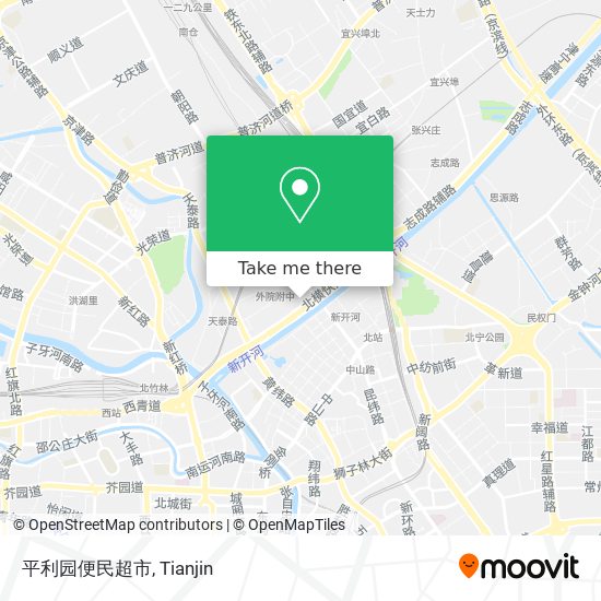 平利园便民超市 map