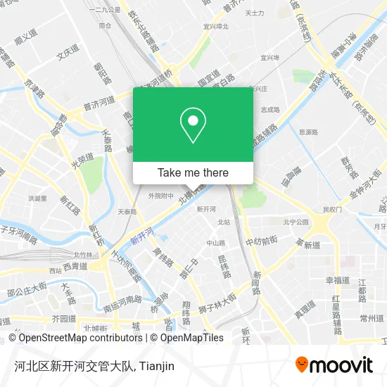 河北区新开河交管大队 map