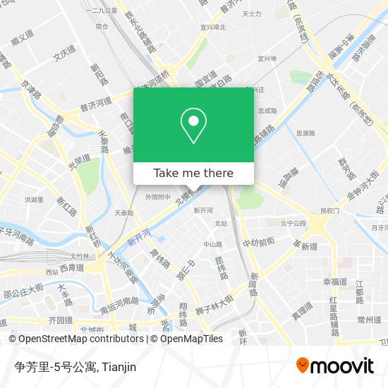 争芳里-5号公寓 map