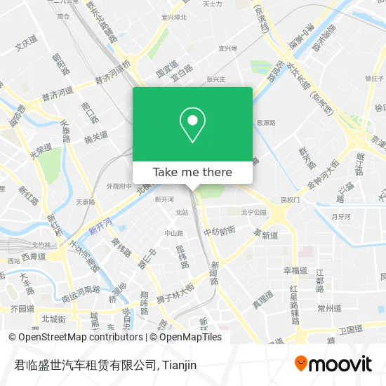君临盛世汽车租赁有限公司 map